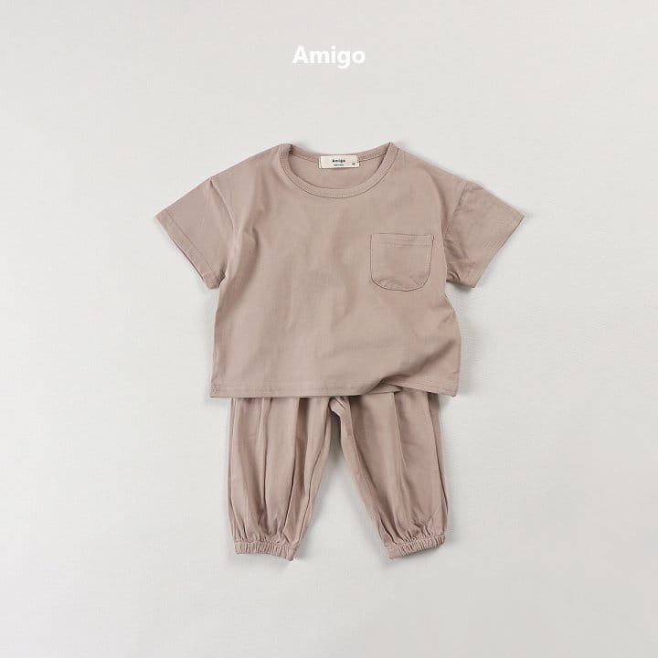 Amigo - Korean Children Fashion - #fashionkids - Melbern  Top bottom Set - 11