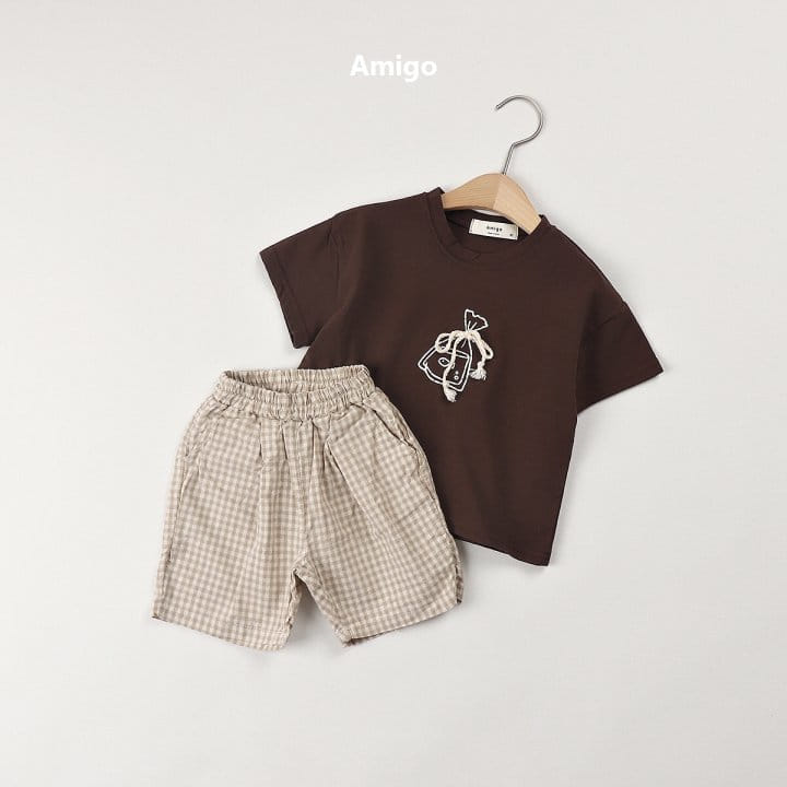 Amigo - Korean Children Fashion - #fashionkids - Gobang Check Pants - 8