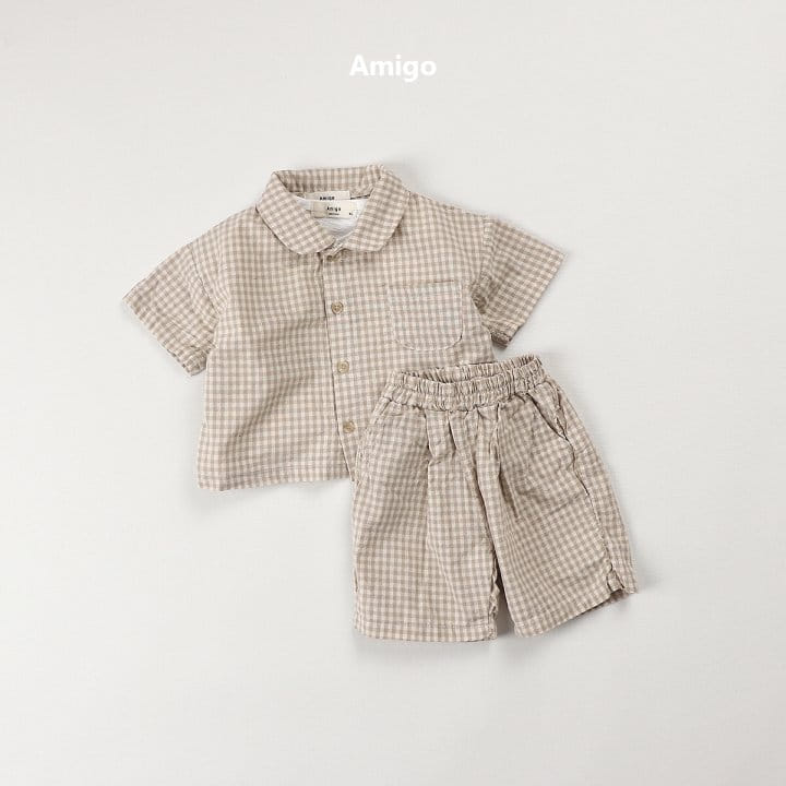 Amigo - Korean Children Fashion - #fashionkids - Gobang Check Shirt - 7