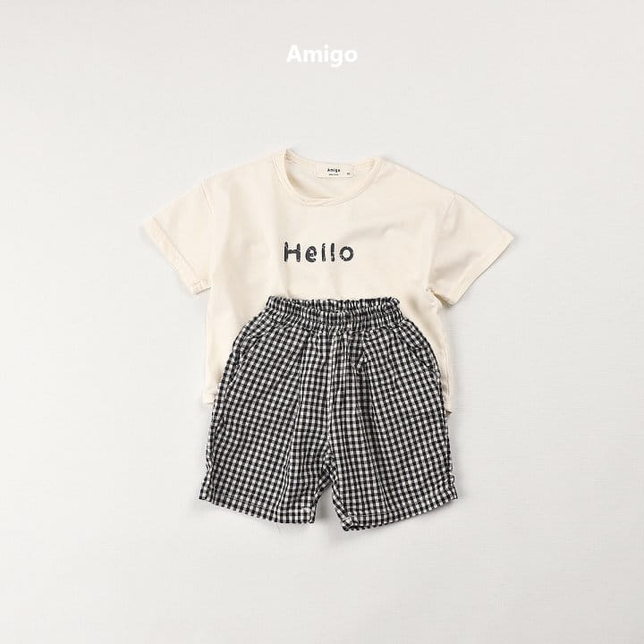 Amigo - Korean Children Fashion - #kidsshorts - Gobang Check Pants - 9