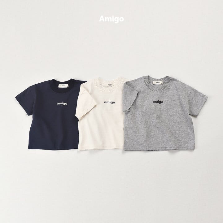 Amigo - Korean Children Fashion - #kidsshorts - Amigo Tee