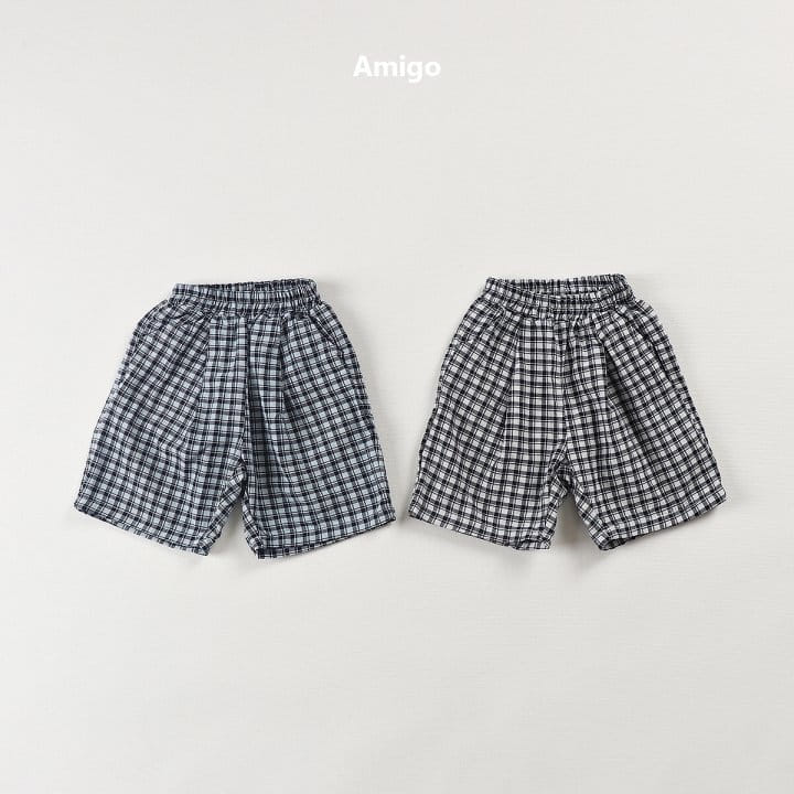Amigo - Korean Children Fashion - #kidsstore - Double Check Pants