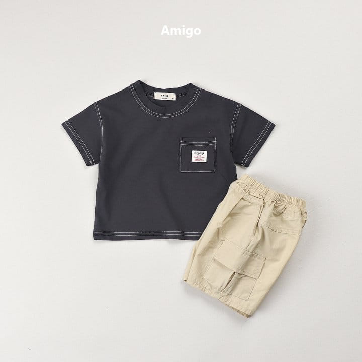 Amigo - Korean Children Fashion - #kidsstore - Bear Label Tee - 11