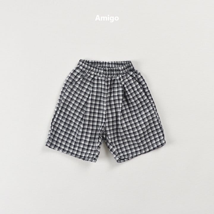 Amigo - Korean Children Fashion - #Kfashion4kids - Double Check Pants - 4
