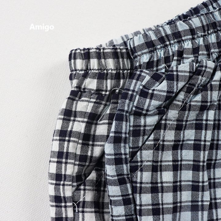 Amigo - Korean Children Fashion - #magicofchildhood - Double Check Pants - 5