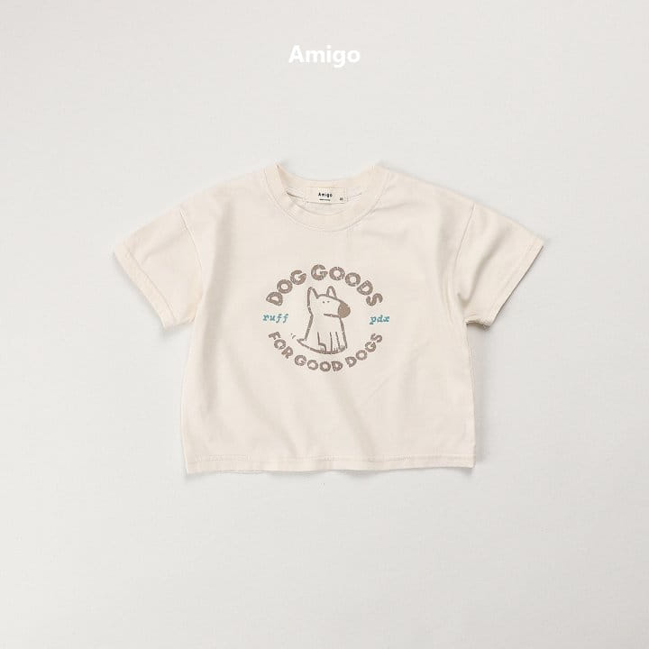 Amigo - Korean Children Fashion - #magicofchildhood - Dog Tee - 5