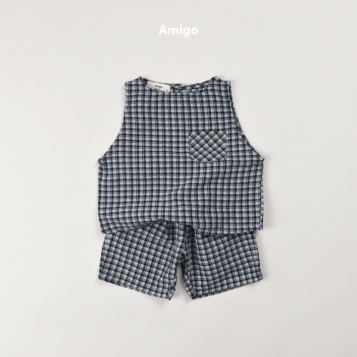 Amigo - Korean Children Fashion - #stylishchildhood - Double Check Pants - 10