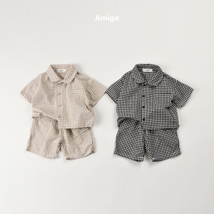 Amigo - Korean Children Fashion - #stylishchildhood - Gobang Check Pants - 3