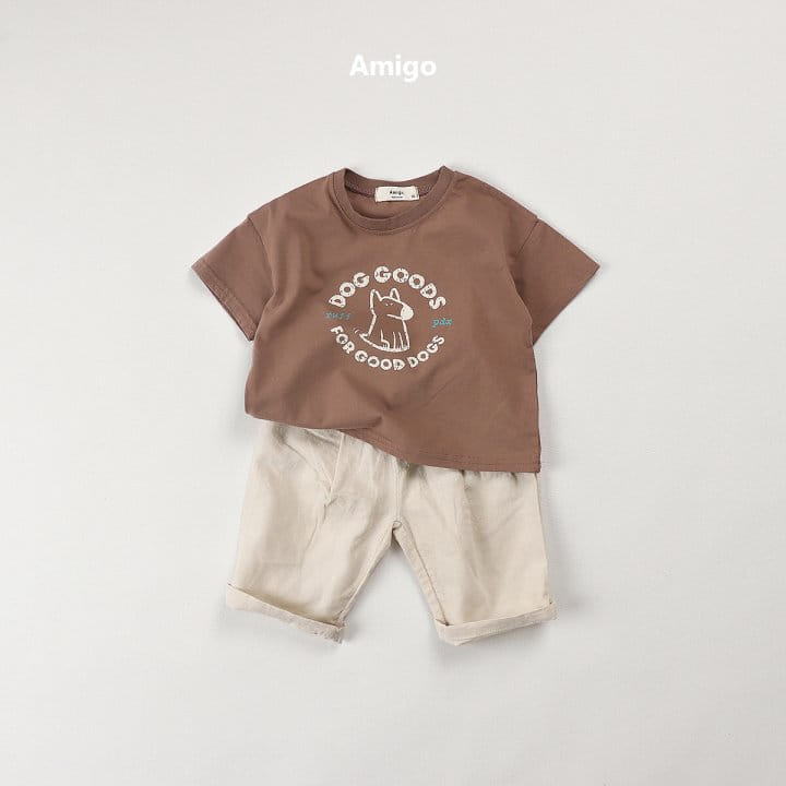 Amigo - Korean Children Fashion - #stylishchildhood - Dog Tee - 10