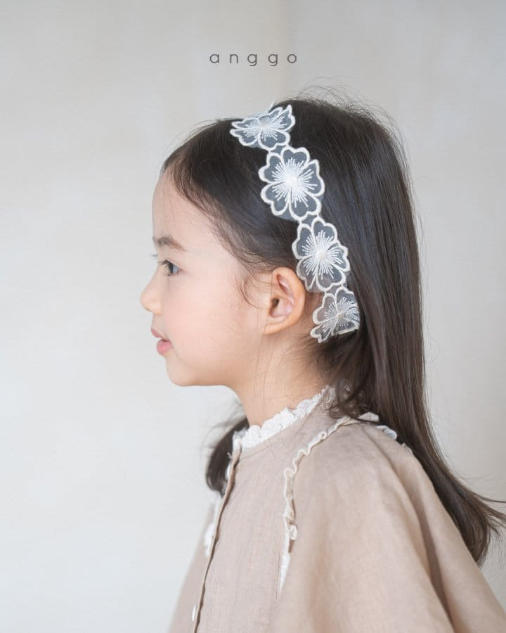 Anggo - Korean Baby Fashion - #babyboutique - Anggo Lace Hair Band - 8