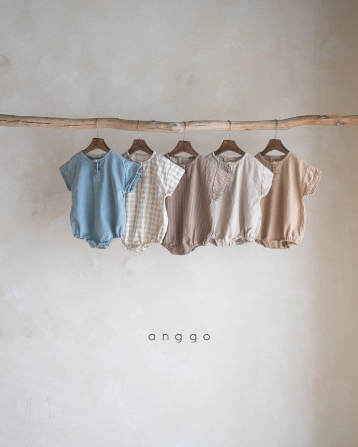 Anggo - Korean Baby Fashion - #babyfashion - Pie Button Romper