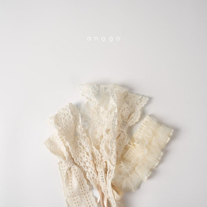 Anggo - Korean Baby Fashion - #babyootd - Anggo Lace Hair Band