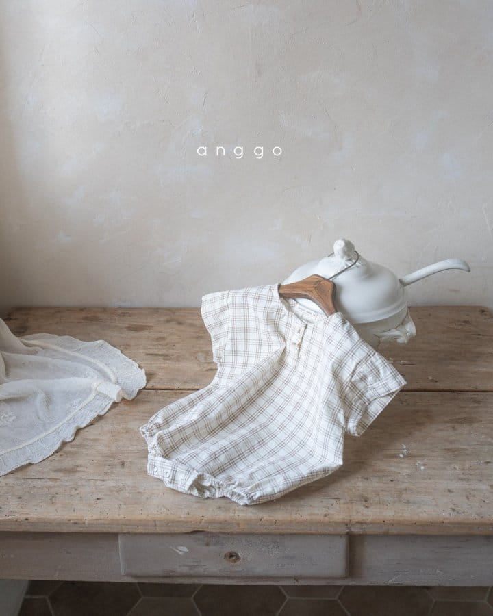 Anggo - Korean Baby Fashion - #babyoutfit - Pie Button Romper - 7