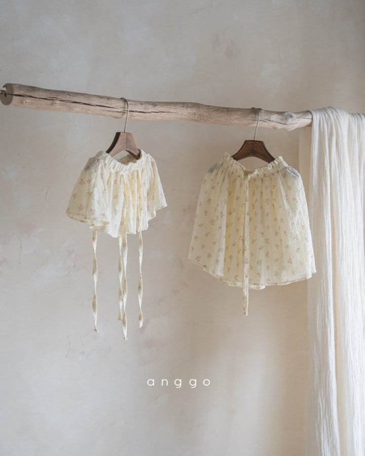 Anggo - Korean Baby Fashion - #babyoutfit - Cherry Blossom Bloomers - 5