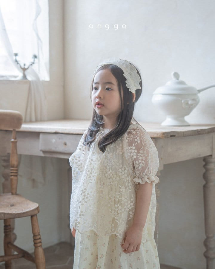 Anggo - Korean Baby Fashion - #onlinebabyboutique - Anggo Lace Hair Band - 7