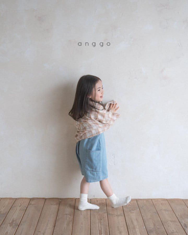 Anggo - Korean Children Fashion - #Kfashion4kids - Brownie Denim Overalls  - 9