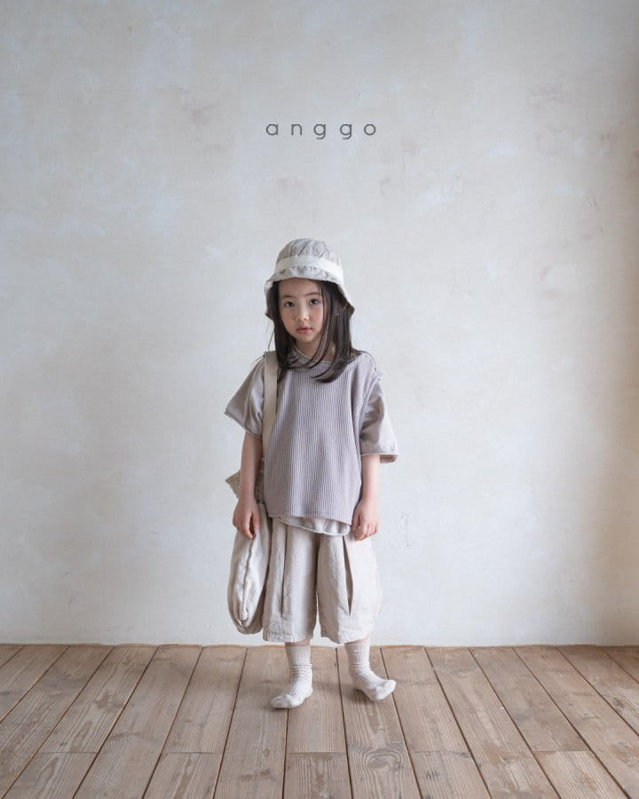 Anggo - Korean Children Fashion - #Kfashion4kids - Mocha Buns Pants - 6