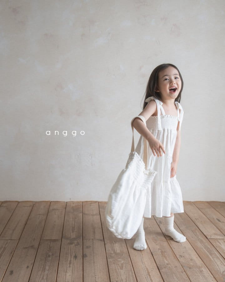 Anggo - Korean Children Fashion - #childrensboutique - latte Bag