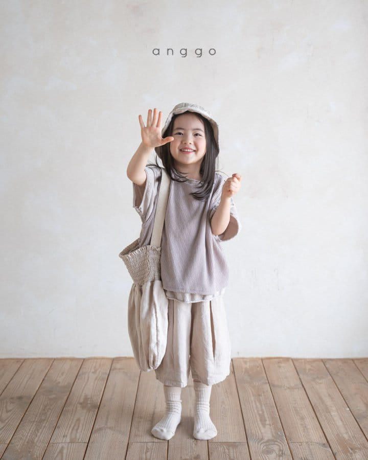 Anggo - Korean Children Fashion - #designkidswear - latte Bag - 2