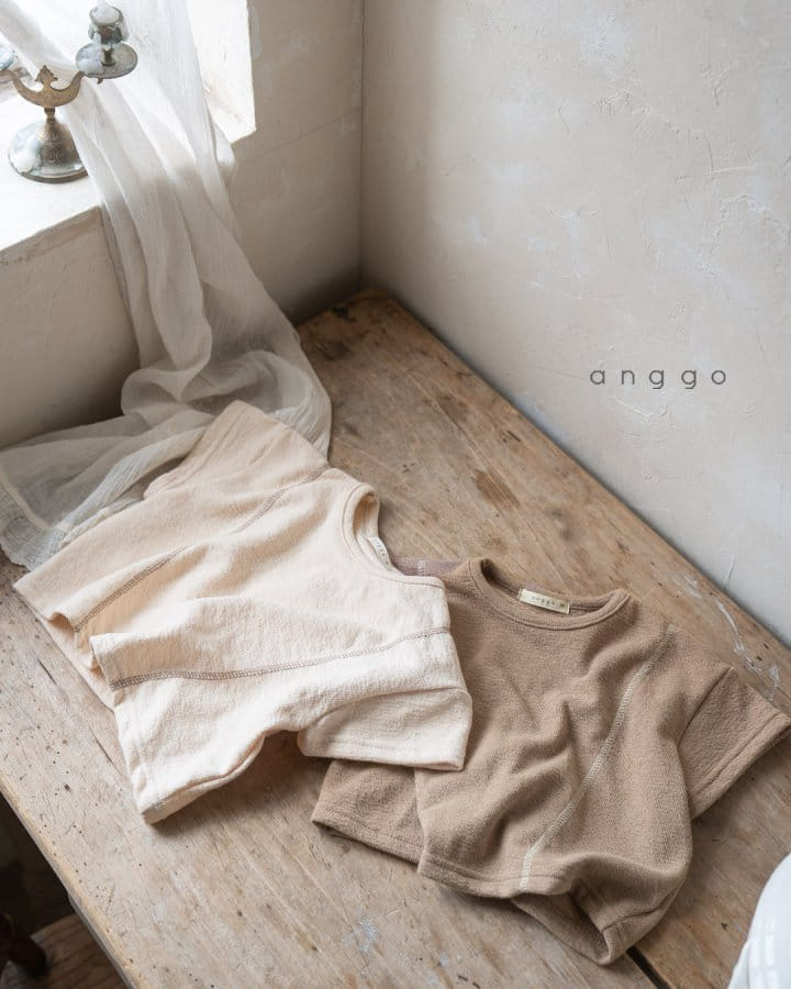 Anggo - Korean Children Fashion - #designkidswear - Custard Tee - 11