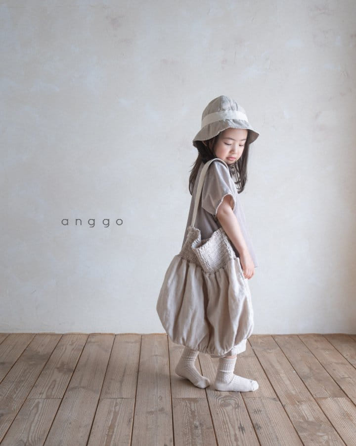 Anggo - Korean Children Fashion - #discoveringself - latte Bag - 3