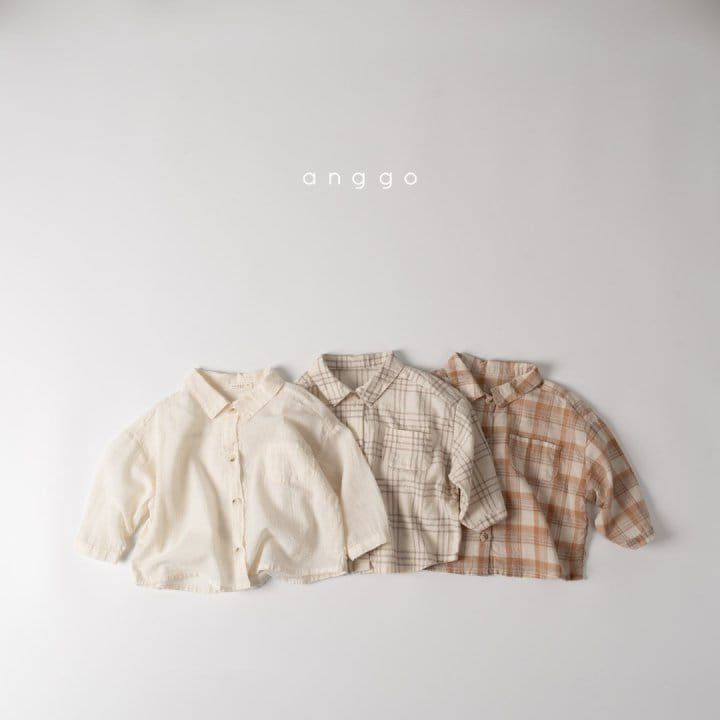 Anggo - Korean Children Fashion - #discoveringself - Caramel Shirt - 6