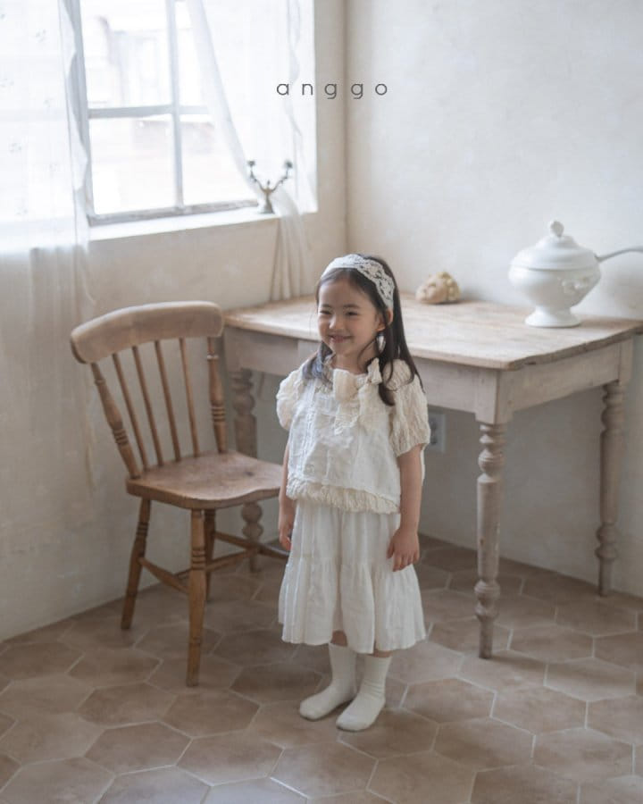 Anggo - Korean Children Fashion - #discoveringself - Cream Bustier - 2