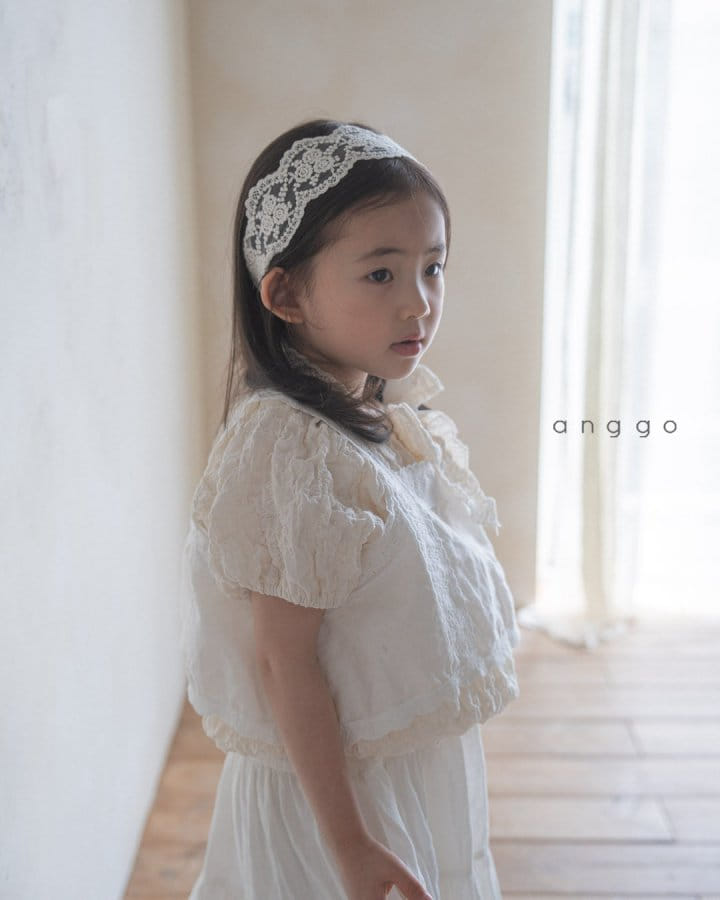 Anggo - Korean Children Fashion - #fashionkids - Cream Bustier - 3