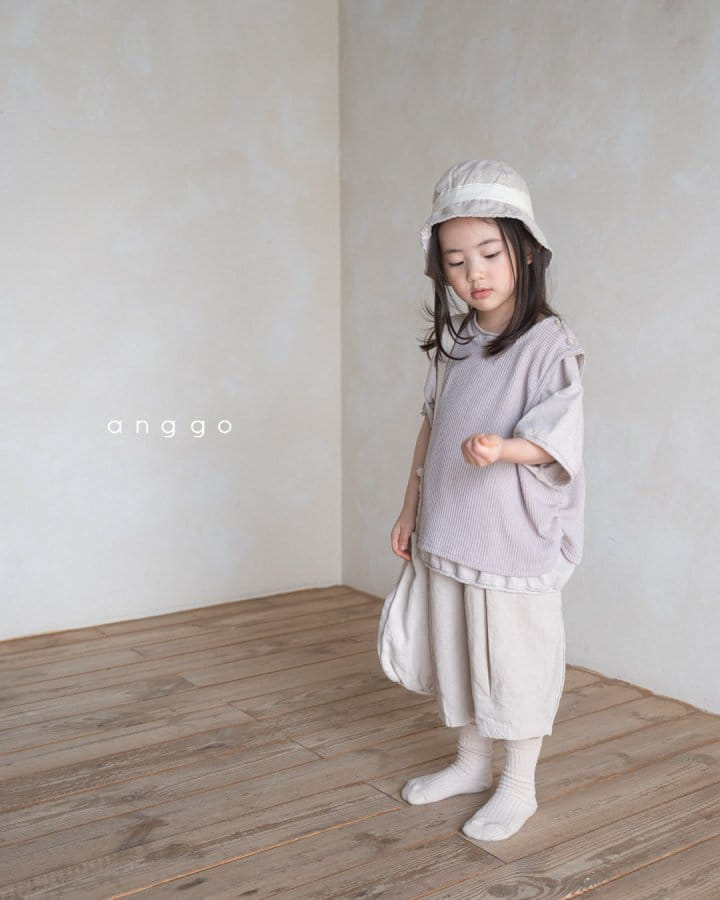 Anggo - Korean Children Fashion - #kidsshorts - Mocha Buns Pants - 3