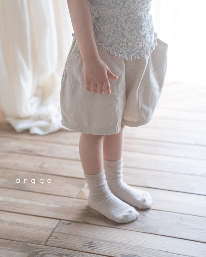 Anggo - Korean Children Fashion - #kidsshorts - Scone Denim Pants