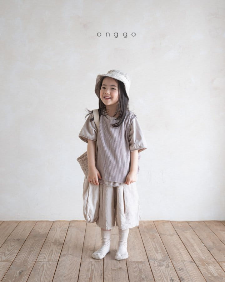 Anggo - Korean Children Fashion - #kidsshorts - Mocha Buns Pants - 4