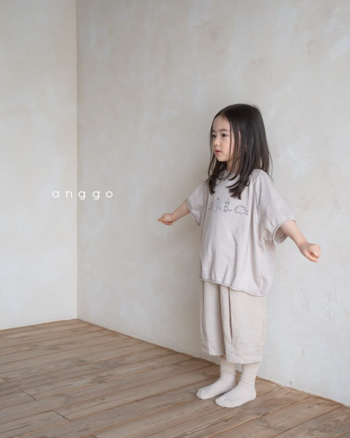 Anggo - Korean Children Fashion - #kidzfashiontrend - Mocha Buns Pants - 5