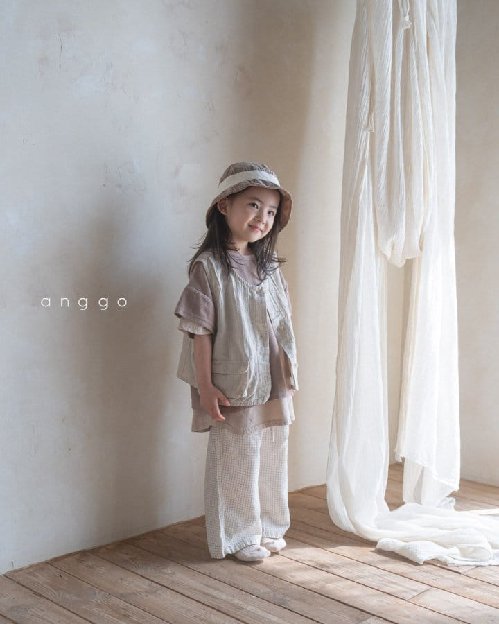 Anggo - Korean Children Fashion - #prettylittlegirls - Almond Vest - 5