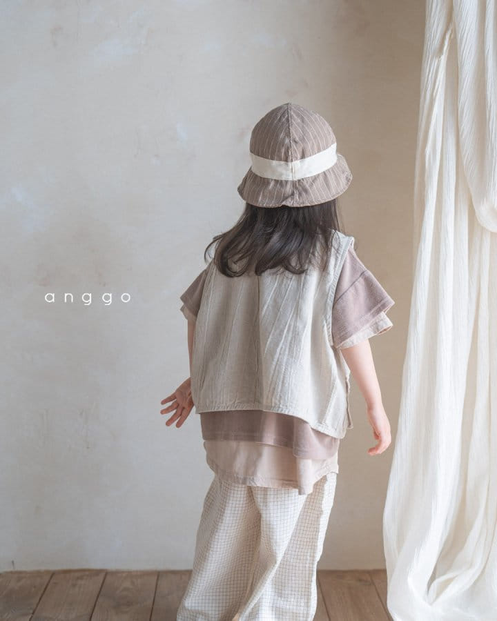 Anggo - Korean Children Fashion - #todddlerfashion - Almond Vest - 6