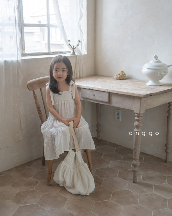 Anggo - Korean Children Fashion - #todddlerfashion - Latte One-Piece - 2