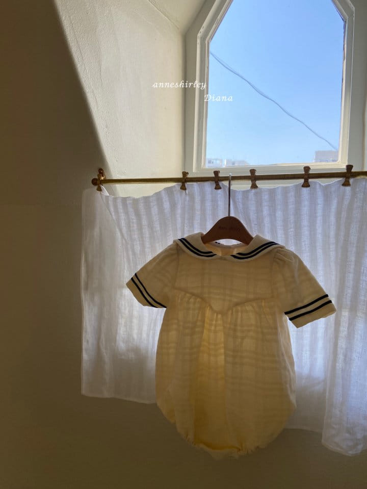 Anne Shirley - Korean Baby Fashion - #babyclothing - Karina Sailor Body Suit - 2