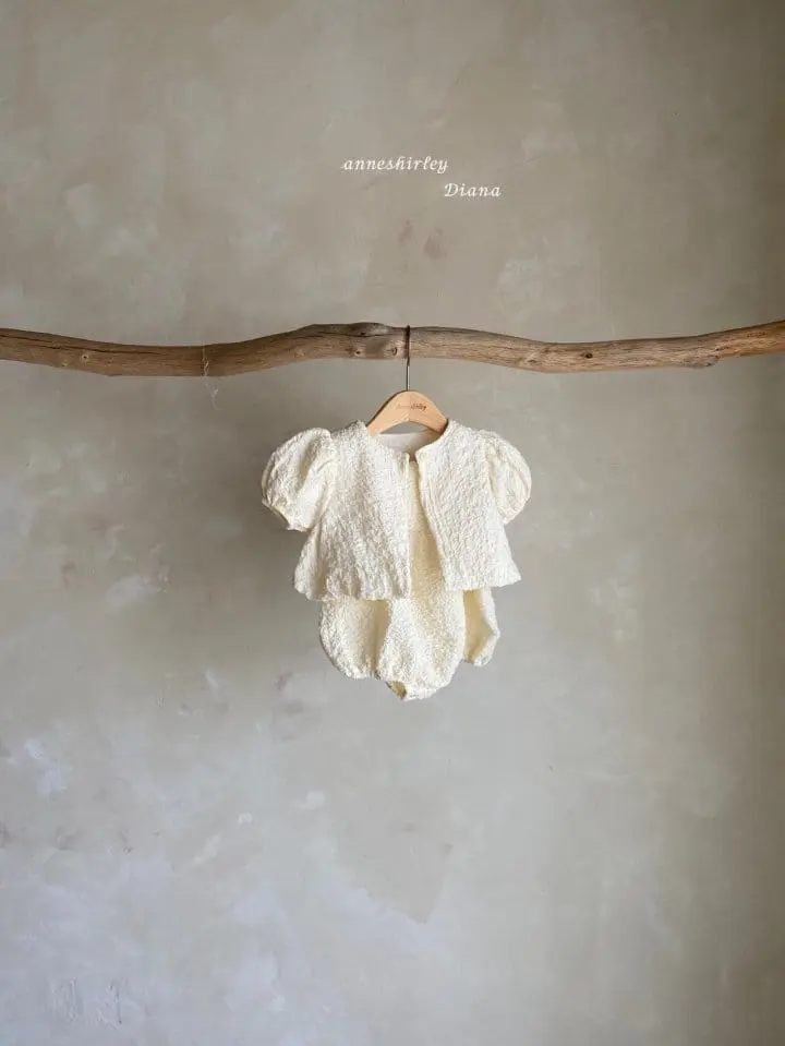 Anne Shirley - Korean Baby Fashion - #babyoutfit - Haze Wing Body Suit - 8