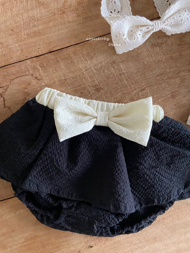 Anne Shirley - Korean Baby Fashion - #onlinebabyshop - Coco Ribbon Skirt Bloomers - 2