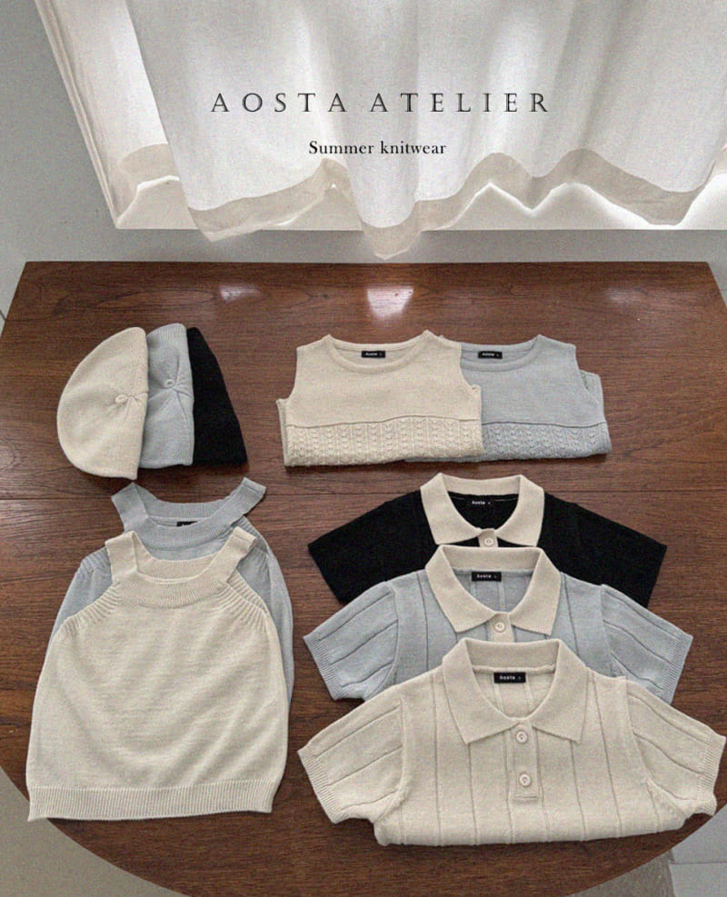 Aosta - Korean Children Fashion - #childofig - Widener Knit