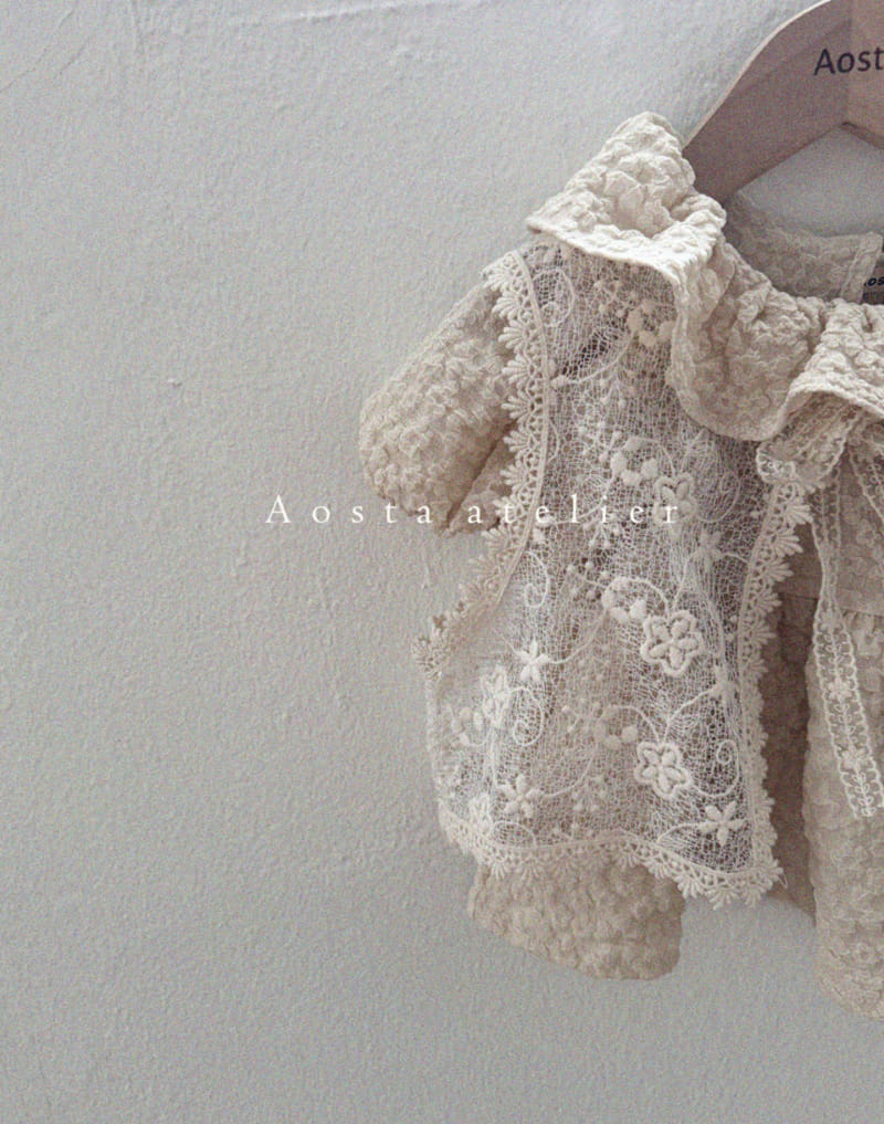 Aosta - Korean Children Fashion - #childofig - Lace Vest - 9