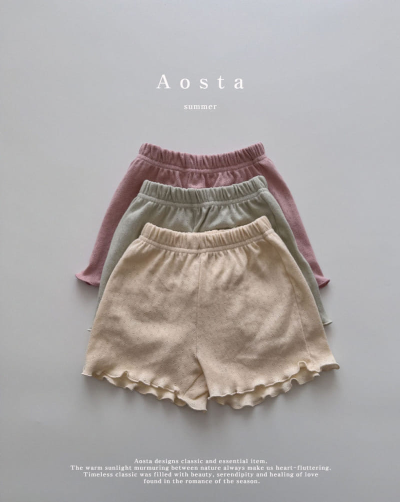 Aosta - Korean Children Fashion - #childofig - Eyelet Pants