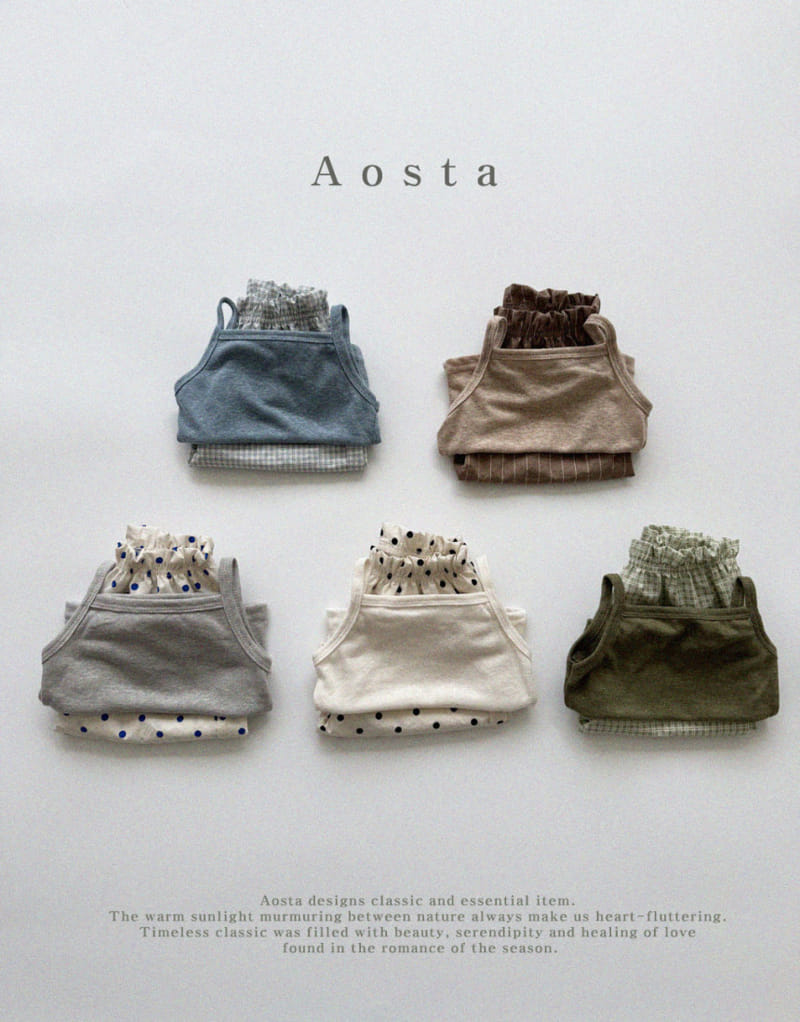 Aosta - Korean Children Fashion - #childrensboutique - Linen Sleeveless Tee - 5