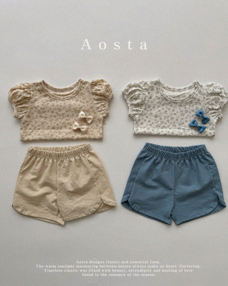 Aosta - Korean Children Fashion - #childrensboutique - Puff L Tee - 10