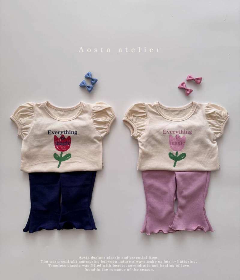 Aosta - Korean Children Fashion - #childrensboutique - Tulip Tee - 3