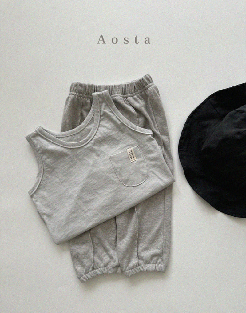 Aosta - Korean Children Fashion - #childrensboutique - L Jogger Pants - 6
