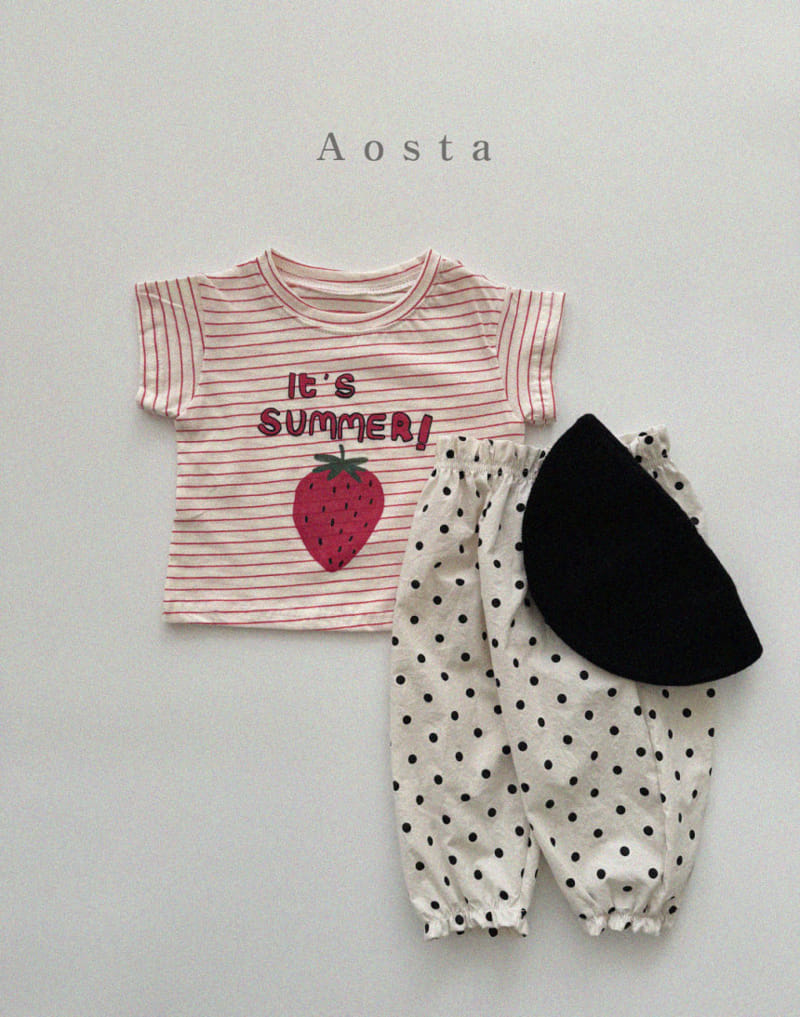 Aosta - Korean Children Fashion - #childofig - Strawberry Tee - 4