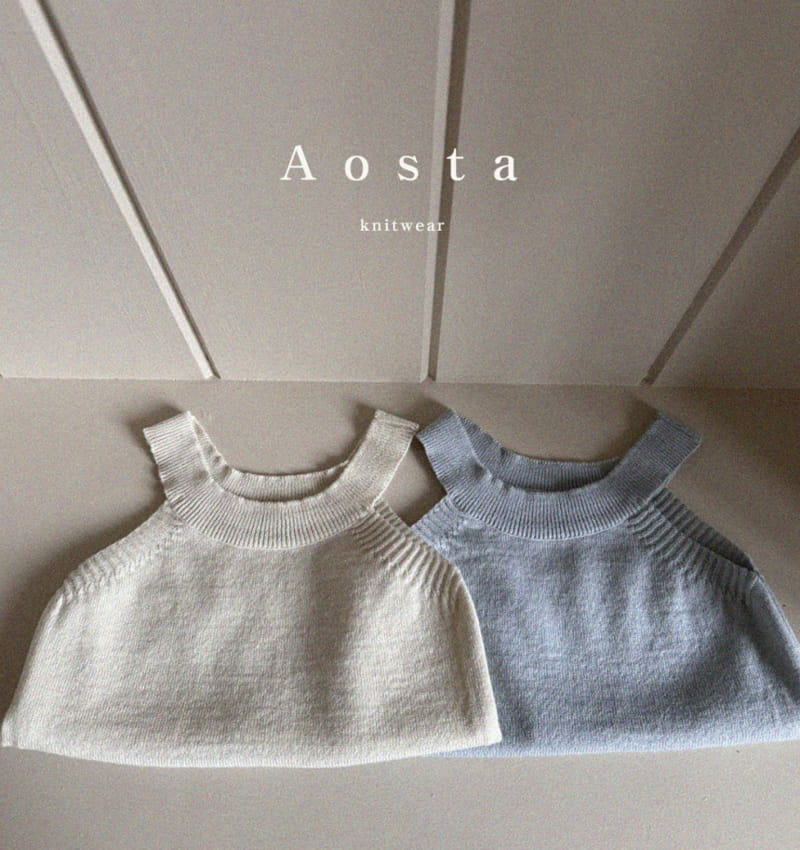 Aosta - Korean Children Fashion - #designkidswear - Widener Knit - 3