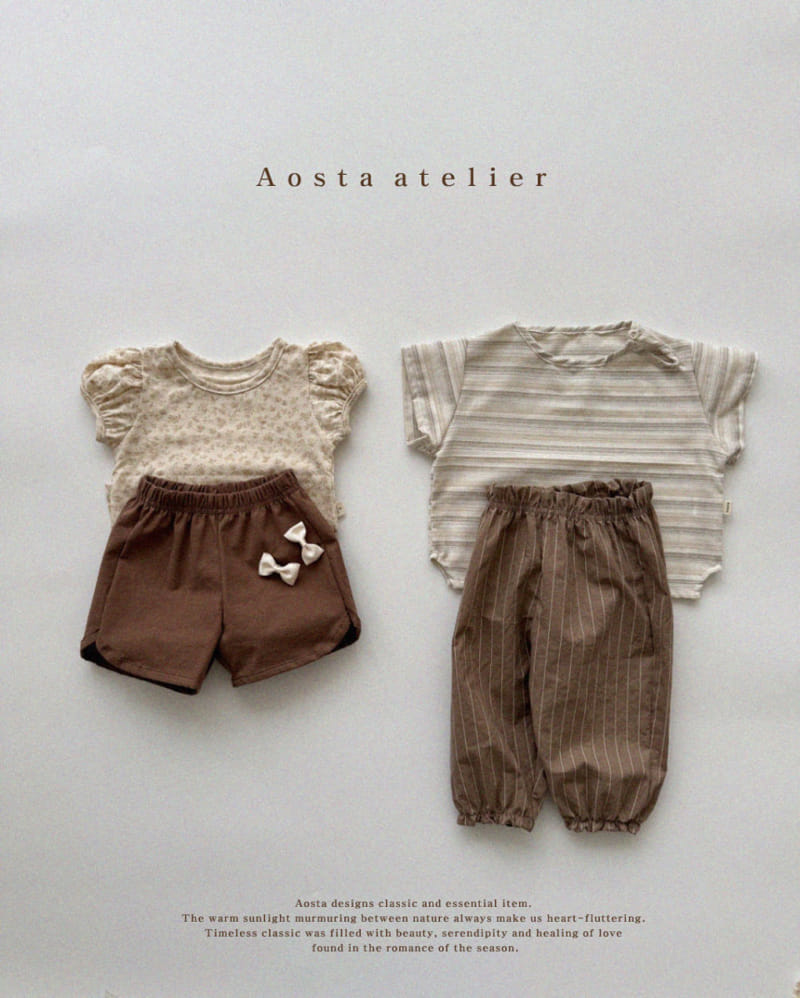 Aosta - Korean Children Fashion - #designkidswear - Puff L Tee - 11