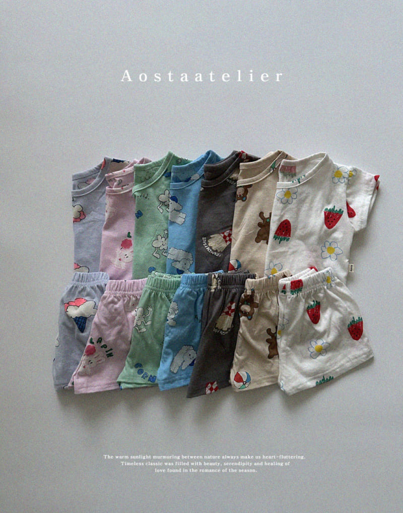 Aosta - Korean Children Fashion - #designkidswear - Cool Summer Tee - 2