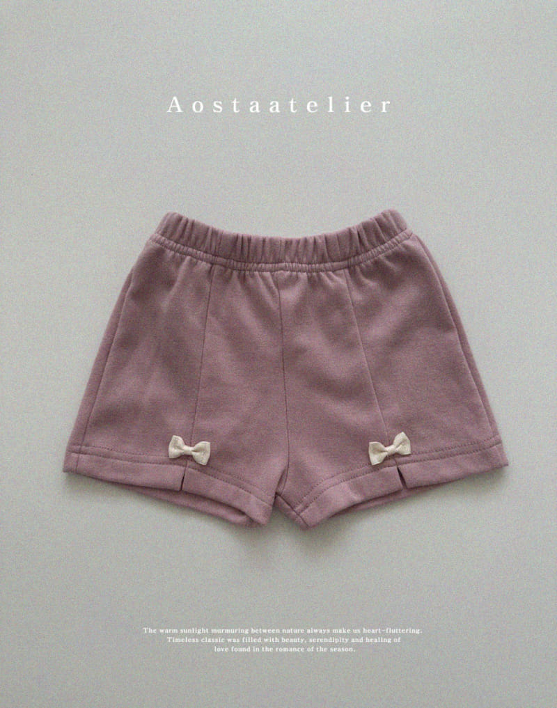 Aosta - Korean Children Fashion - #designkidswear - Ribbon Shorts - 10
